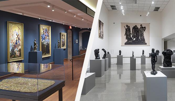 museum exhibition hall art
