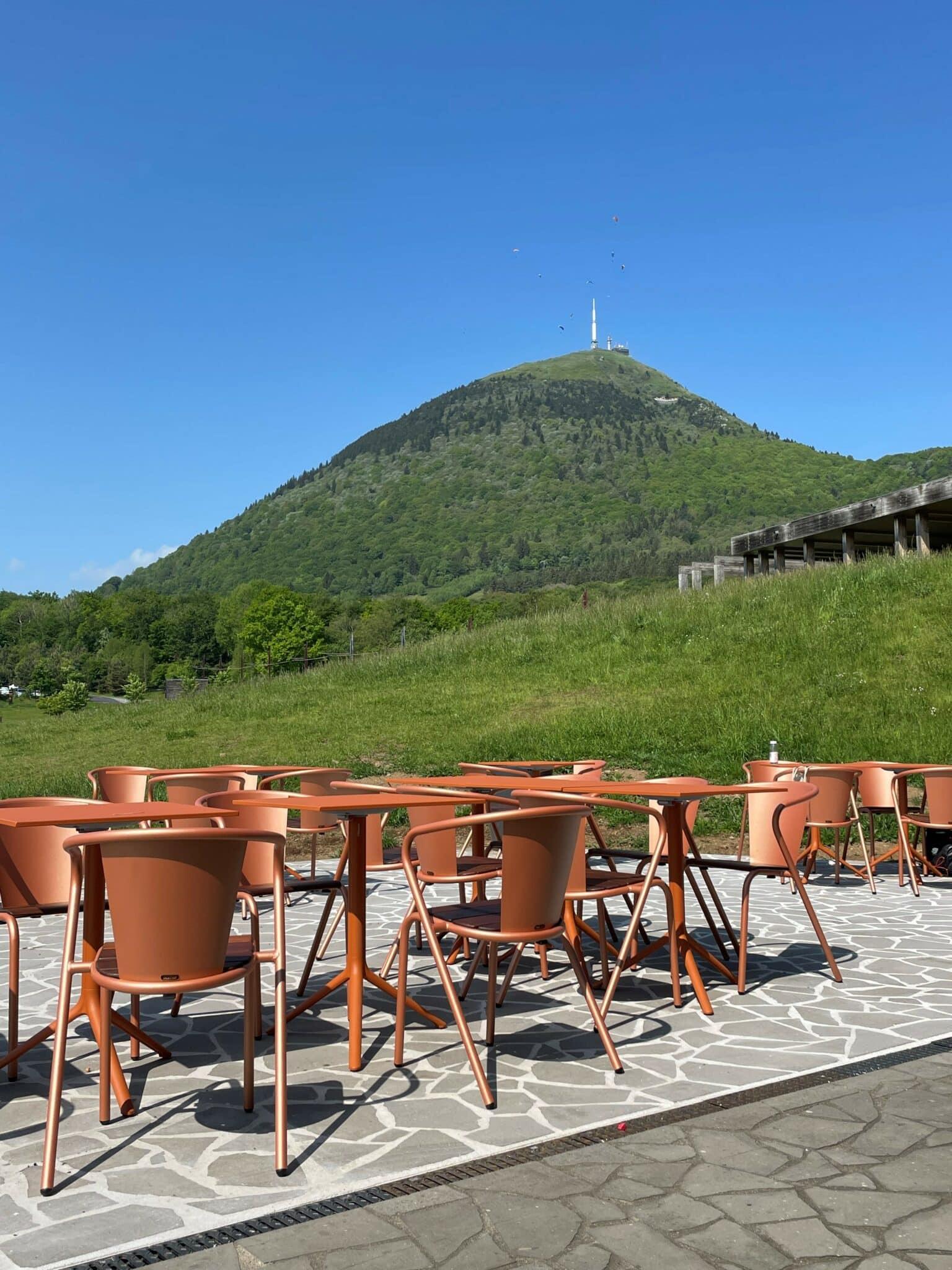 sommet du Puy de Dôme panorama