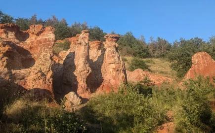 Vallée des Saints cheminées de fées