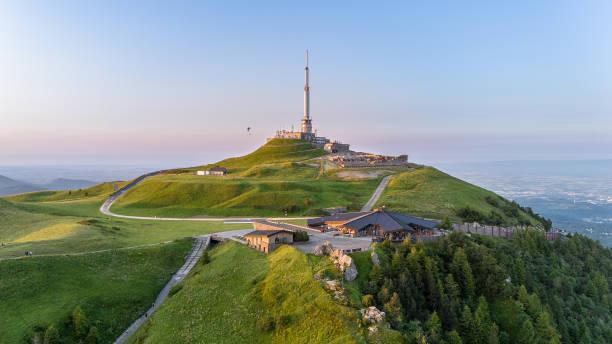 Top Puy-de-Dôme panorama vulkanen